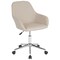 Merrick Lane Roma Home Office Bucket Style Chair with 360 Degree Rotating Swivel